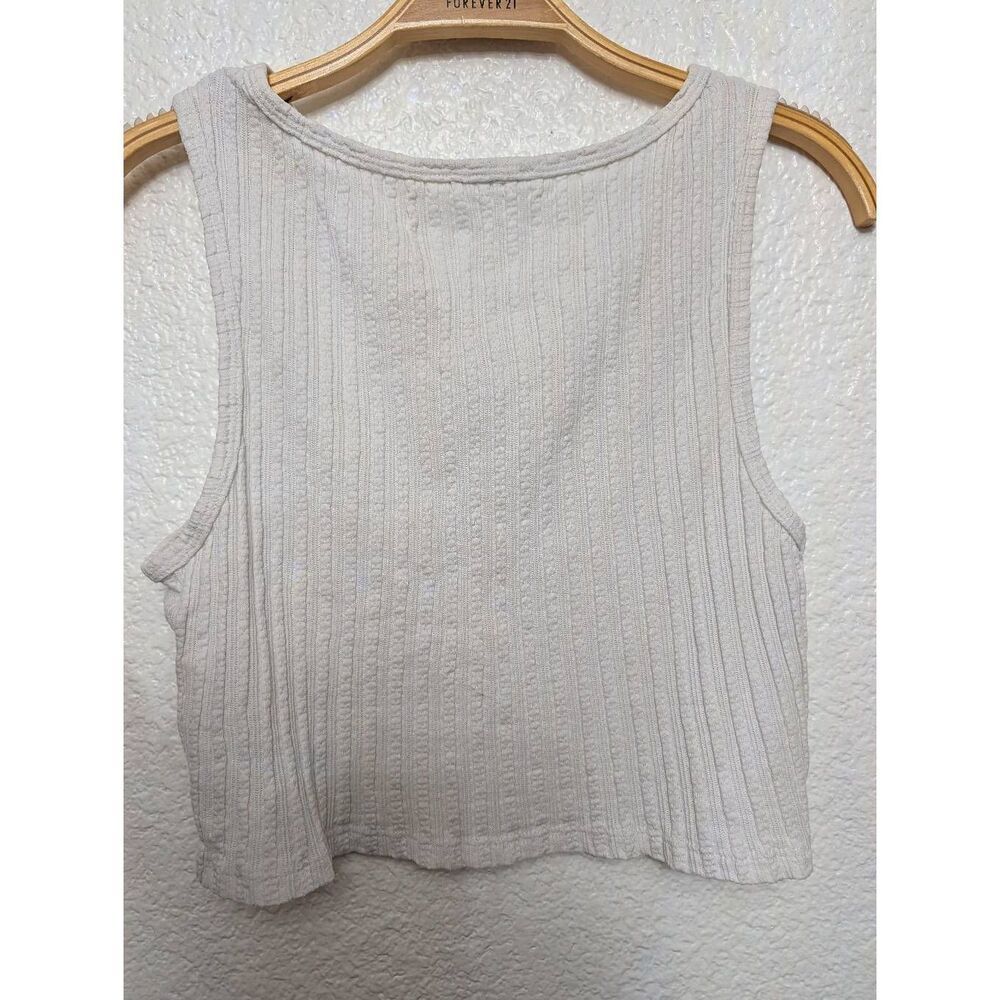 Reformation white crop top size Large - Picture 6 of 6